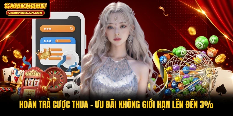 Hoàn Trả Cược Thua | Ưu Đãi Không Giới Hạn Lên Đến 3%
